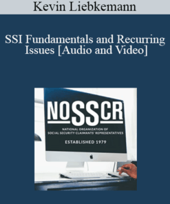 Kevin Liebkemann - SSI Fundamentals and Recurring Issues
