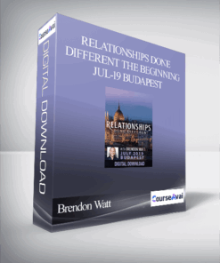 Brendon Watt - Relationships Done Different The Beginning Jul-19 Budapest