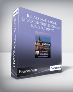 Brendon Watt - Relationships Done Different The Beginning Jul-19 Budapest