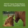 CPD - MS186 Equine Reproduction Mini Series (September 2018)