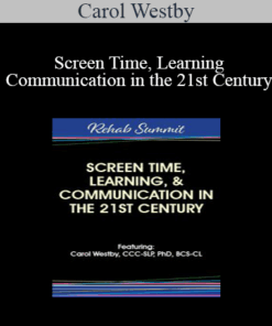 Carol Westby - Screen Time