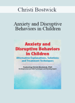 Christi Bostwick - Anxiety and Disruptive Behaviors in Children: Alternative Explanations