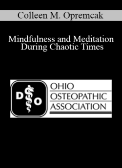 Colleen M. Opremcak - Mindfulness and Meditation During Chaotic Times