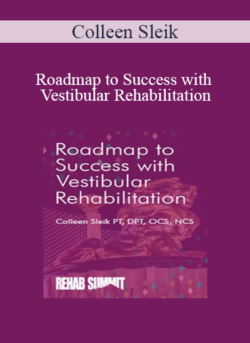 Colleen Sleik - Roadmap to Success with Vestibular Rehabilitation