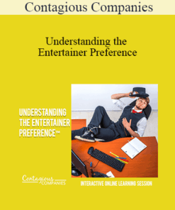 Contagious Companies - Understanding the Entertainer Preference