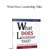 Contagious Companies - What Does Leadership Take