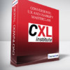 Conversionxl – UX and Usability Masterclass