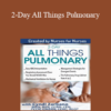 Cyndi Zarbano - 2-Day All Things Pulmonary