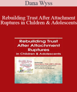 Dana Wyss - Rebuilding Trust After Attachment Ruptures in Children & Adolescents