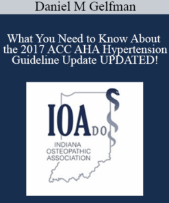 Daniel M Gelfman - What You Need to Know About the 2017 ACC AHA Hypertension Guideline Update UPDATED!