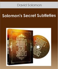 David Solomon - Solomon's Secret Subtleties