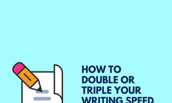 David Steele - How to Triple Your Writing Speed