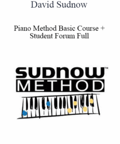 David Sudnow - Piano Method Basic Course + Student Forum Full