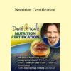 David Wolfe - Nutrition Certification