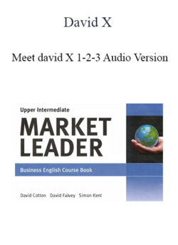 David X - Meet david X 1-2-3 Audio Version