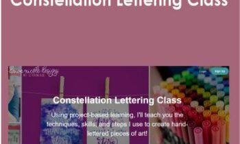 Dawn Nicole Warnaar - Constellation Lettering Class