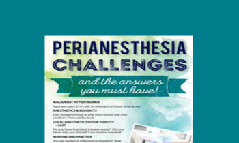 Delores "Dolly" Ireland - Perianesthesia Challenges