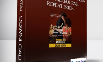 Dr. Dain Heer - Symphony of Possibilities Nov-19 Melbourne Repeat Price