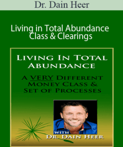 Dr. Dain Heer - Living in Total Abundance Class & Clearings