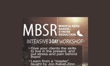 Elana Rosenbaum - 2-Day Certificate Course: MBSR: Mindfulness Based Stress Reduction