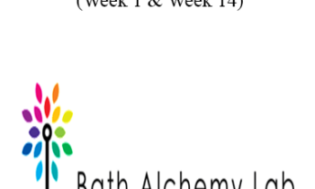 Erica D. Pence - Bath Alchemy Lab - (Week 1 & Week 14)