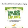 Frederic Patenaude - Raw Food Nutrition Explained