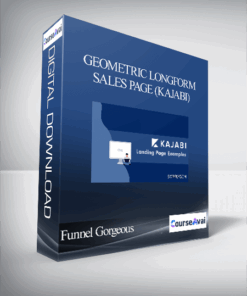 Funnel Gorgeous - Geometric Longform Sales Page (Kajabi)