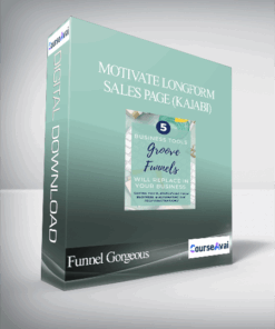 Funnel Gorgeous - Motivate Longform Sales Page (Kajabi)