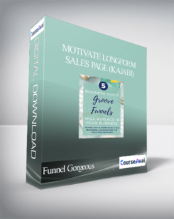 Funnel Gorgeous - Motivate Longform Sales Page (Kajabi)