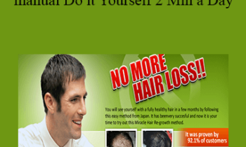 Hiroko Kobayashi - Japanese Miracle hair regrowth manual Do it Yourself 2 Min a Day