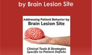 Jerome Quellier - Addressing Patient Behavior by Brain Lesion Site