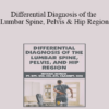 Michael Reiman - Differential Diagnosis of the Lumbar Spine