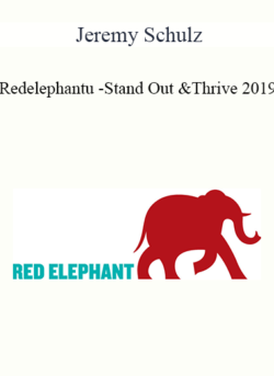 Redelephantu - Stand Out & Thrive 2019 - Jeremy Schulz