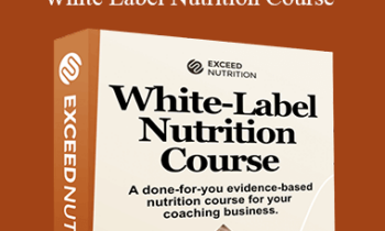 Ru Anderson - White Label Nutrition Course