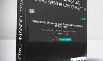 Ryan Nichols - Wholesale Universe Live Training Event #1 (Jan 10th & 11th)