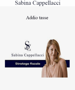 Sabina Cappellacci - Addio Tasse