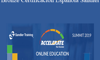 Sandler - Certification - Spanish International - Bronze Certificacion Espanola Sandler