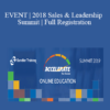 Sandler - EVENT | 2018 Sales & Leadership Summit | Full Registration