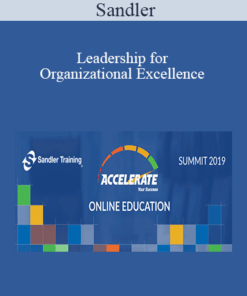 Sandler - Leadership for Organizational Excellence