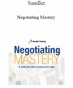 Sandler - Negotiating Mastery