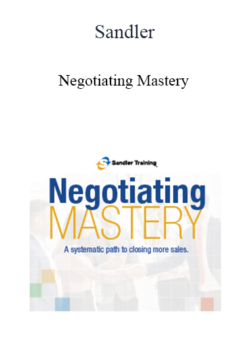 Sandler - Negotiating Mastery