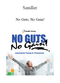 Sandler - No Guts