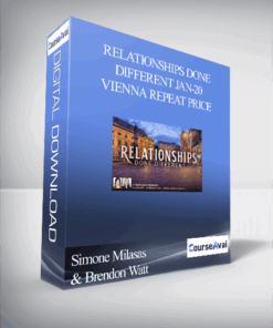 Simone Milasas & Brendon Watt - Relationships Done Different Jan-20 Vienna Repeat Price