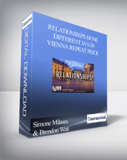 Simone Milasas & Brendon Watt - Relationships Done Different Jan-20 Vienna Repeat Price