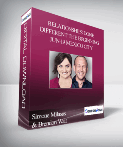 Simone Milasas & Brendon Watt - Relationships Done Different the Beginning Jun-19 Mexico City