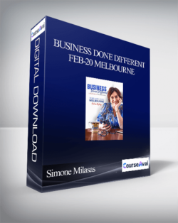 Simone Milasas - Business Done Different Feb-20 Melbourne