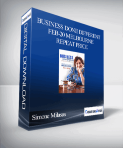 Simone Milasas - Business Done Different Feb-20 Melbourne Repeat Price