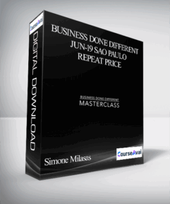 Simone Milasas - Business Done Different Jun-19 Sao Paulo Repeat Price