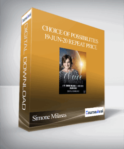 Simone Milasas - Choice of Possibilities 19-Jun-20 Repeat Price