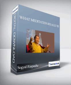 Sogyal Rinpoche - What Meditation Really Is